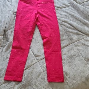 Cat and Jack hot pink leggings.